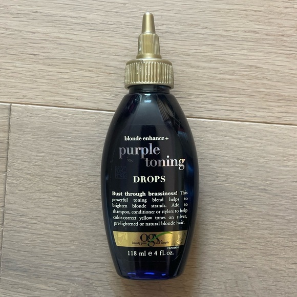 OGX Blonde Enhance Purple Toning Drops 118ml (4 fl.oz) - Picture 1 of 2